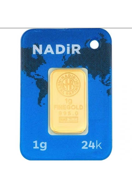 24 Ayar 1 Gram Külçe Altın