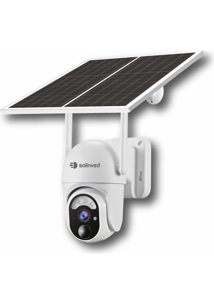 Güneş Enerjili Akıllı Ptz Wifi Kamera
