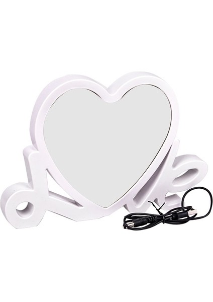 LED Işıklı Love Fotoğraflı Sihirli Ayna modelleri