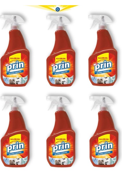 Nilprin Çok Amaçlı Temizleyici 750 ml 6 Adet