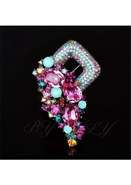 Canlı, Çok Renkli, Modern Broş fiyatları