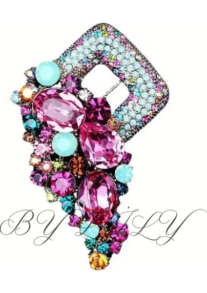 Canlı, Çok Renkli, Modern Broş modelleri