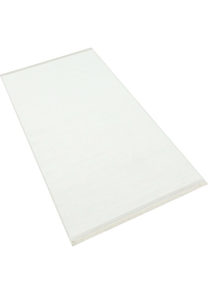 Halı Yoga 5011 Ekru Kaymaz Yıkanabilir Düz Renk Üst Kalite Yumuşak Dokulu Halı fırsatları