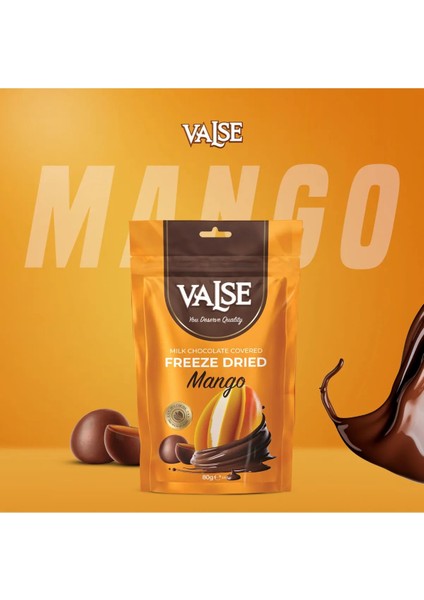 Sütlü Çikolata Kaplı Mango Draje 80 gr