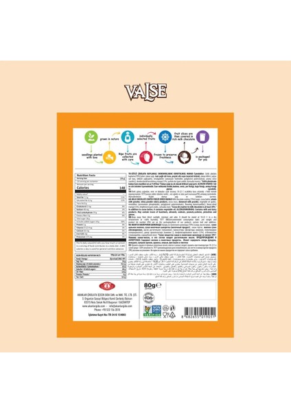 Sütlü Çikolata Kaplı Mango Draje 80 gr