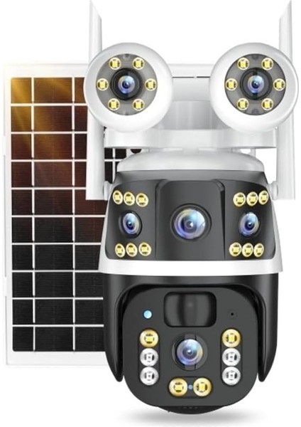 O-KAM-3928 6mp 4g Solar Dual Lens Ptz Camera