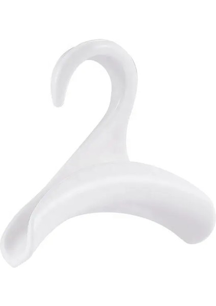 Sert Abs Plastik Portatif Mini Dolap Içi Çanta Askısı 1 Adet - AL5016