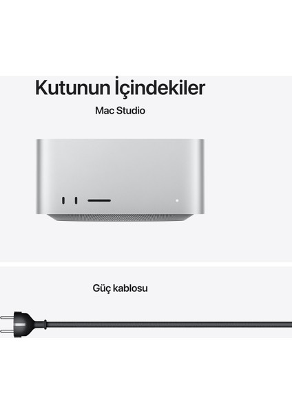 Mac Studio M3 Ultra 96GB 1TB SSD macOS Mini PC MU973TU/A fiyatları