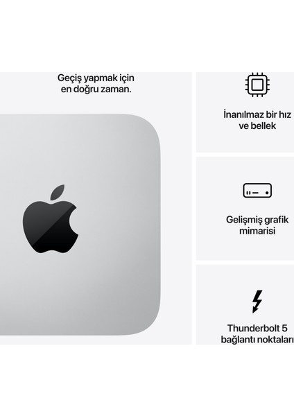Mac Studio M3 Ultra 96GB 1TB SSD macOS Mini PC MU973TU/A indirimleri