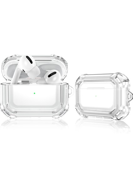 Airpods Pro Için Çift Renkli Pc Koruyucu Kılıf (Yurt Dışından)