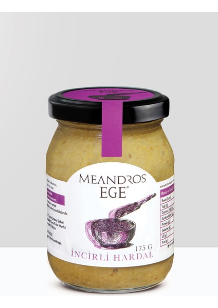 İncirli Hardal (Doğal Fermantasyon) 175 gr