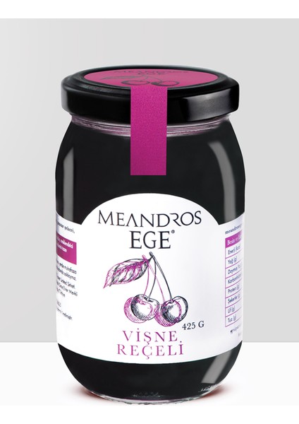 Vişne Reçeli (Ev Yapımı) 425 gr