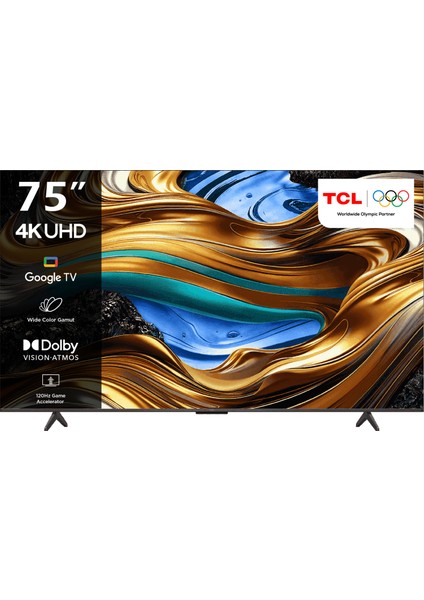 75P755 75'' 189 Ekran Uydu Alıcılı 4K Ultra HD Google Smart LED TV