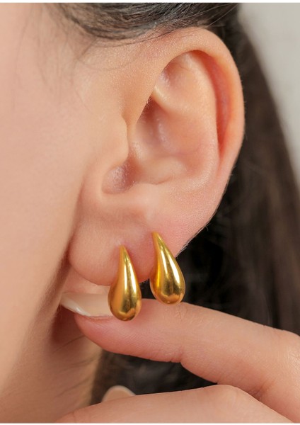 2,20 gr (Gram) Göz Yaşı Damla Küpe 22 Ayar Altın