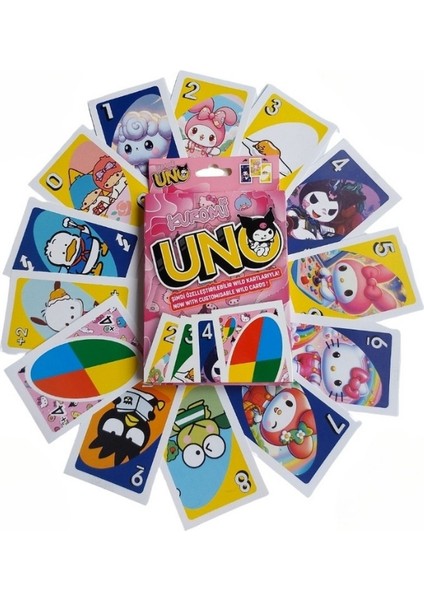 Uno Kuromi Oyun Kartları (110ADET)