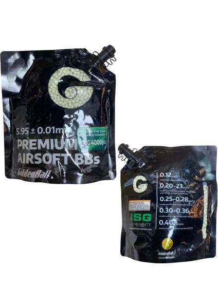 Isgairsoft 0.20G Tracer Bb Green 4000ADET Kolay Dolum Kapaklı Paket modelleri