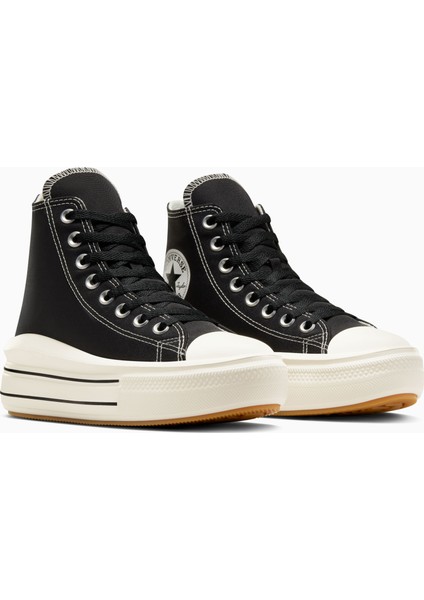 Converse Chuck Taylor All Star Move Siyah Sneaker A12585C-001 indirimleri
