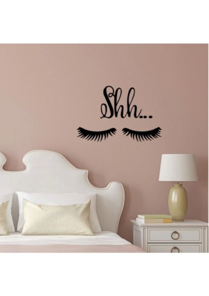 Yaratıcı Kirpikler Modern Duvar Sticker Oturma Odası Yatak Odası