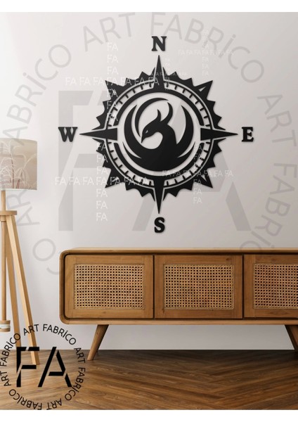 Phoneix Pusula Duvar Stickerı