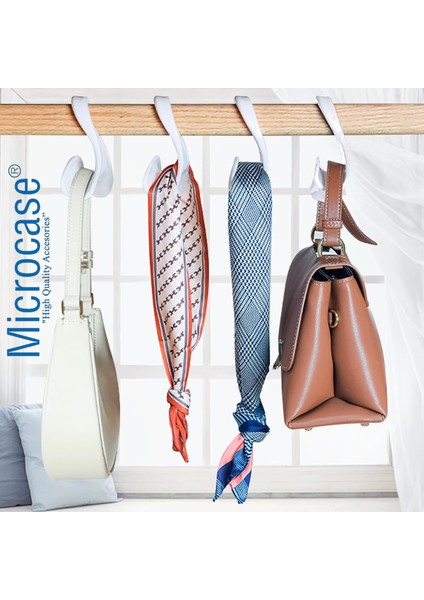 Sert Abs Plastik Portatif Mini Dolap Içi Çanta Askısı 2 Adet - AL5016 fırsatları