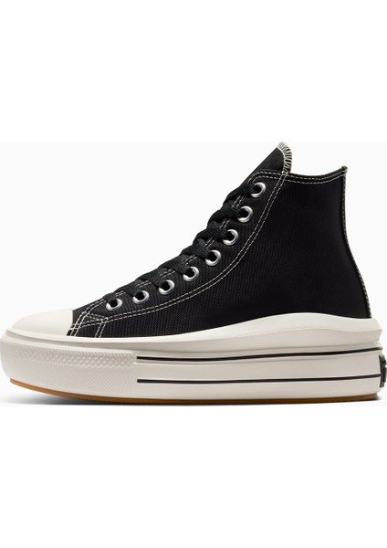 Chuck Taylor All Star Move Siyah Sneaker A12585C-001 fiyatları