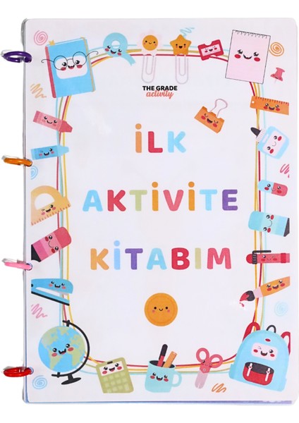 The Grade 2-6 Yaş Yaz-Sil.ilk Aktivite Seti.eğitici Set.eğitici Set..aktivite Set.12 Sayfa-A4 Boyut