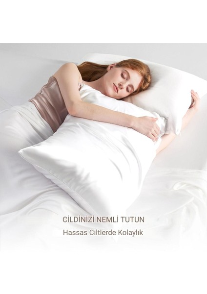 Beautiful Arat İpek Yastık kılıfı Saç ve Cilt İçin%100 Saf Dut İpeği Yastık Kılıfı - 6A Yüksek Dereceli Uyku, Gizli Fermuarlı Soğutucu Saten Yastık Kılıfları, ipek (Standart 50x70