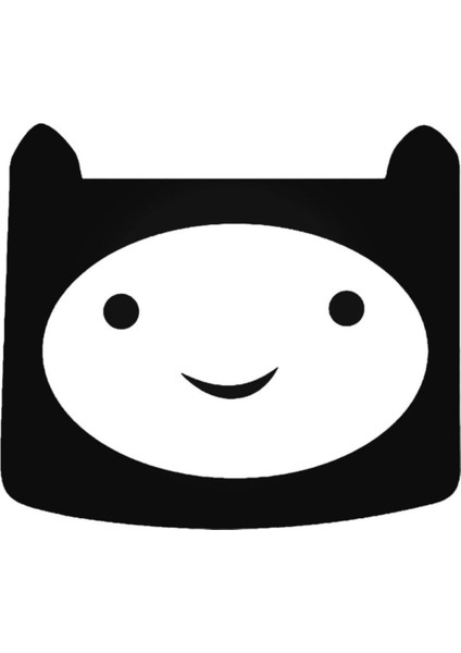 Adventure Time Finn Araba Oto Arma Duvar Çıkartma Sticker 20 cm