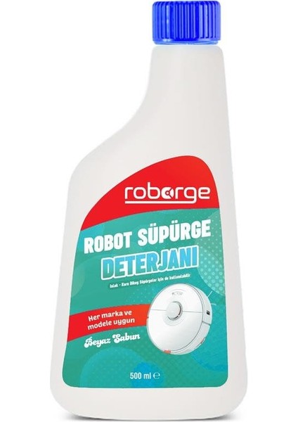 Robot Süpürge Deterjanı 500 ml - Beyaz Sabun