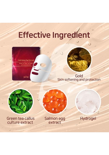 Altın Somon Yumurtası Özlü Hidrojel Maske fırsatları