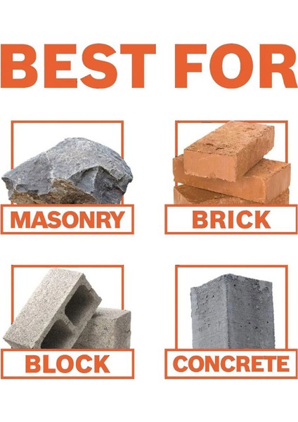 Gfb Sds Max Matkap Ucu Beton Duvar Tuğla Açma 30X1000 mm