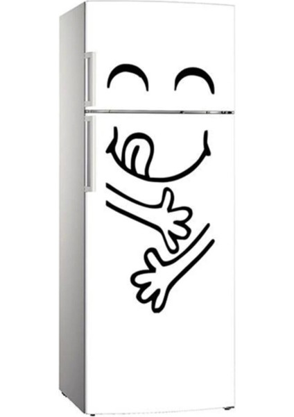 Buzdolabı Mutlu Emoji Sticker