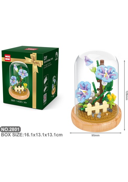 Yapı Taşları Aeon Çiçek Puzzle Oyuncak Tatil Hediyesi (Yurt Dışından)