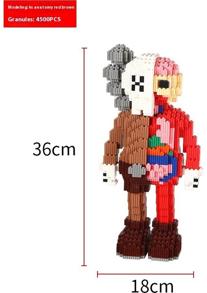 Yapı Taşı Oyuncakları Tandem Bloklar Küçük Parçacık Blokları Mikro Parçacık Blokları (Yurt Dışından)