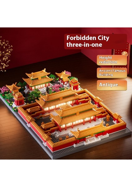 Mikro-Parçacık Yapı Taşları Eğitici Montaj Oyuncakları (Yurt Dışından)