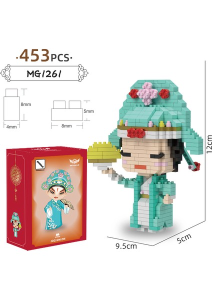 Mikro Parçacık Yapı Taşları Puzzle Oyuncakları (Yurt Dışından)