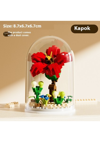 Artikül Yapı Taşları Çiçek Oyuncakları Puzzle Yapboz Yapı Taşları Buket Hediye (Yurt Dışından)
