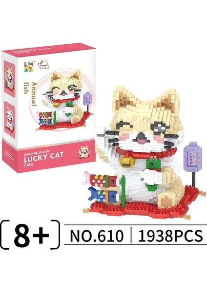 Mikro Parçacık Yapı Taşları Puzzle Montaj Oyuncakları Süs Eşyaları Hediyeler (Yurt Dışından)