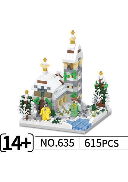 Mikro Parçacık Yapı Taşları Puzzle Montaj Oyuncakları Süs Eşyaları Hediyeler (Yurt Dışından)