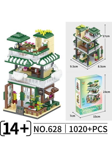 Mikro Parçacık Yapı Taşları Puzzle Montaj Oyuncakları Süs Eşyaları Hediyeler (Yurt Dışından)