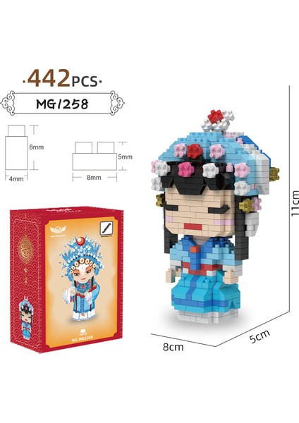 Mikro Parçacık Yapı Taşları Puzzle Oyuncakları (Yurt Dışından)