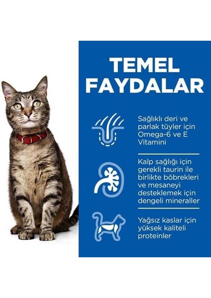 Science Plan Hill's Adult Kuzu Etli Yetişkin Kedi Maması 3 kg modelleri