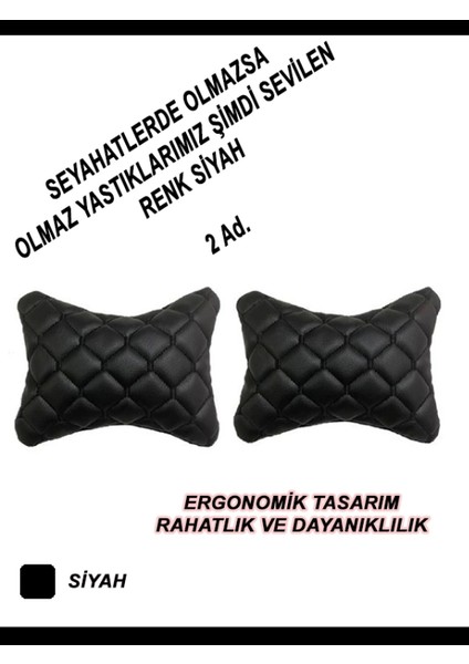 Fiat Tıpo Oto,araba Boyun Yastığı Siyah