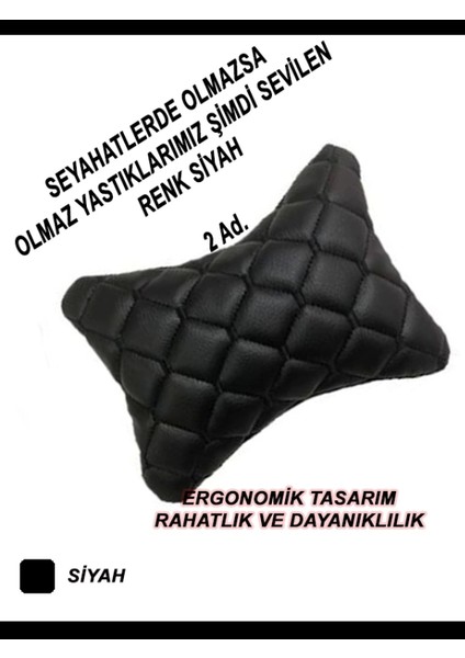Fiat Tıpo Oto,araba Boyun Yastığı Siyah