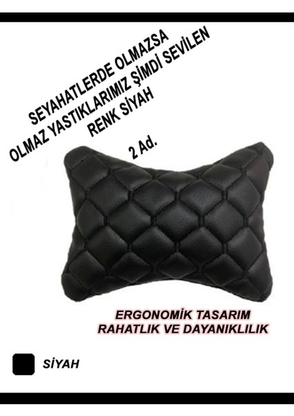 Audi A1 Oto,araba Boyun Yastığı Siyah