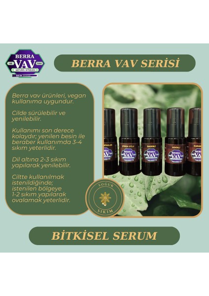 vav Bitkisel Ozonlu Serum Karanfilli