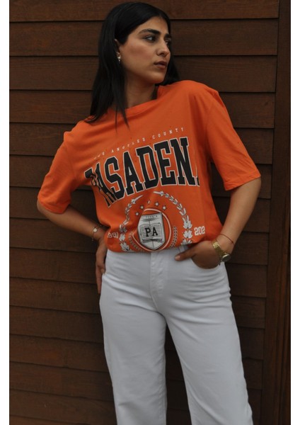 Baskılı Yazılı T-Shırt