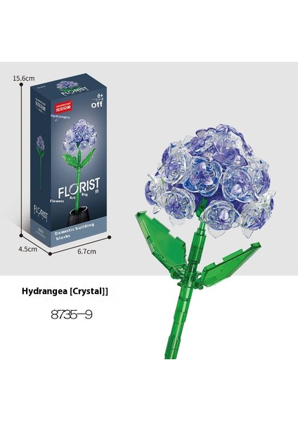 Yapı Taşları Çiçek Küçük Peletler Puzzle Yapboz Hediye (Yurt Dışından)