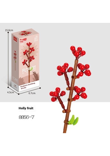 Yapı Taşları Çiçek Küçük Peletler Puzzle Yapboz Hediye (Yurt Dışından)