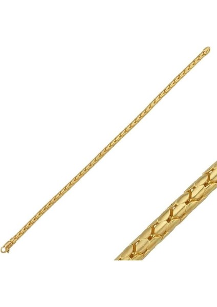 Altın Erkek Bileklik - 14K - 13.47GR
